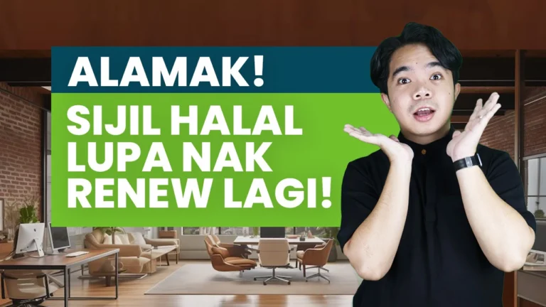 Alamak! Sijil Halal lupa nak renew lagi