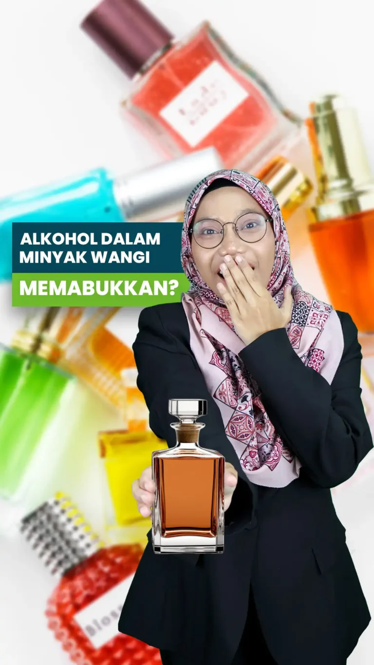 Alkohol dalam minyak wangi memabukkan?